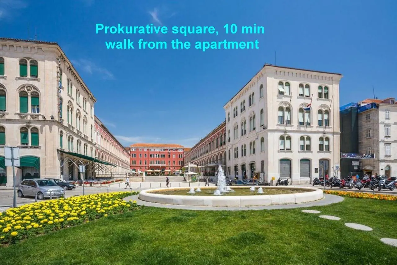 Comfortable Apt With Great City And Sea View Split Croatia