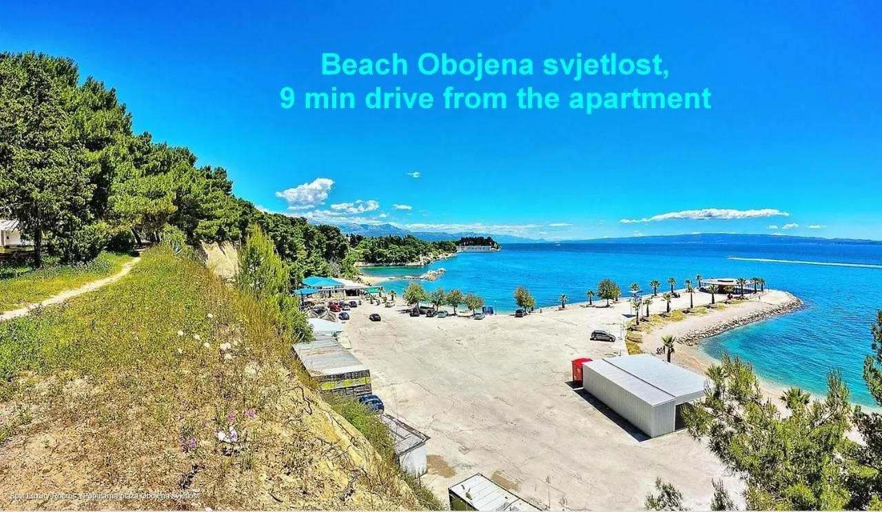 Appartamento Comfortable Apt With Great City And Sea View Spalato